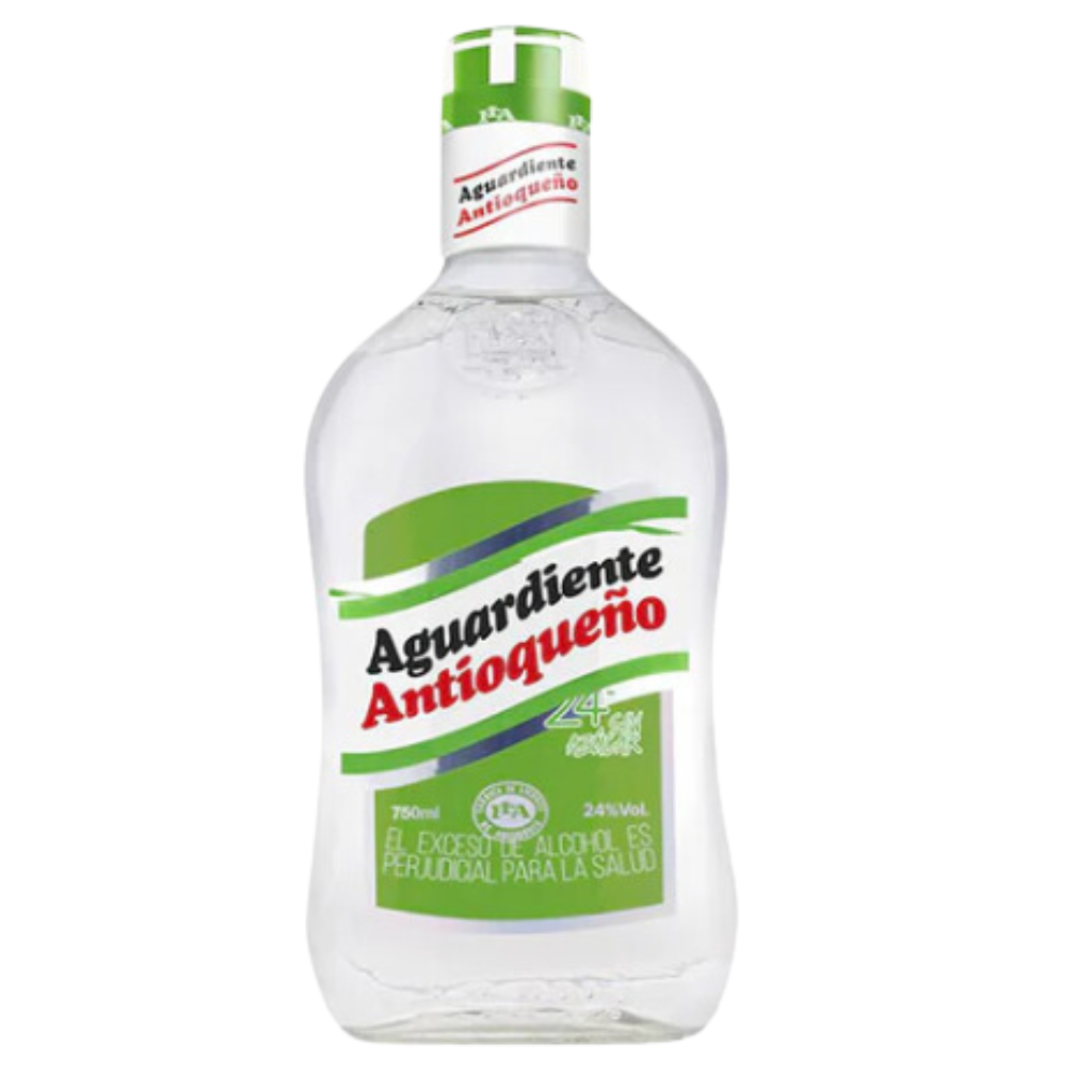 Aguardiente Antioqueño Tapa Verde Botella - 750 ml