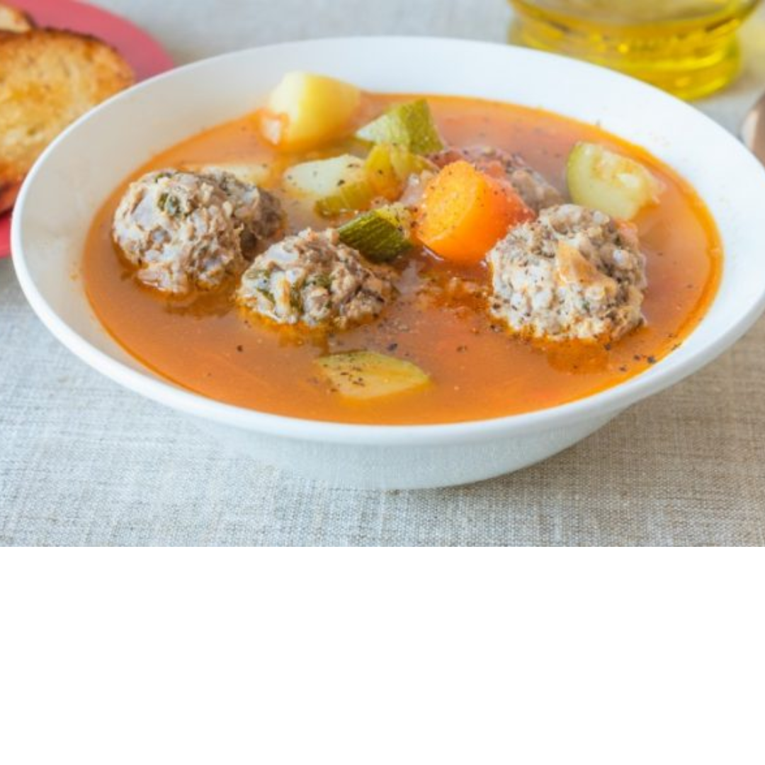 Caldo de Albondiga