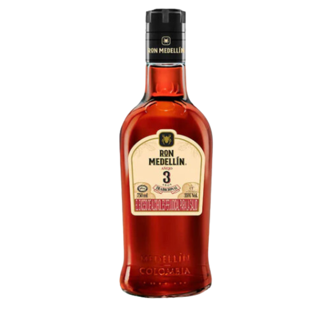 Ron Medellín 3 Años Añejo Botella - 750ml