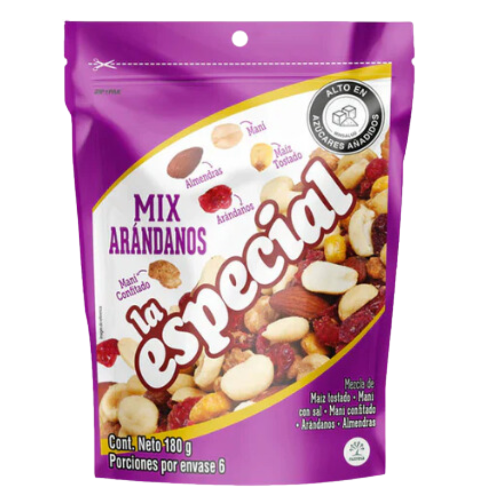 Maní con Arándanos La Especial Doypack - 180g