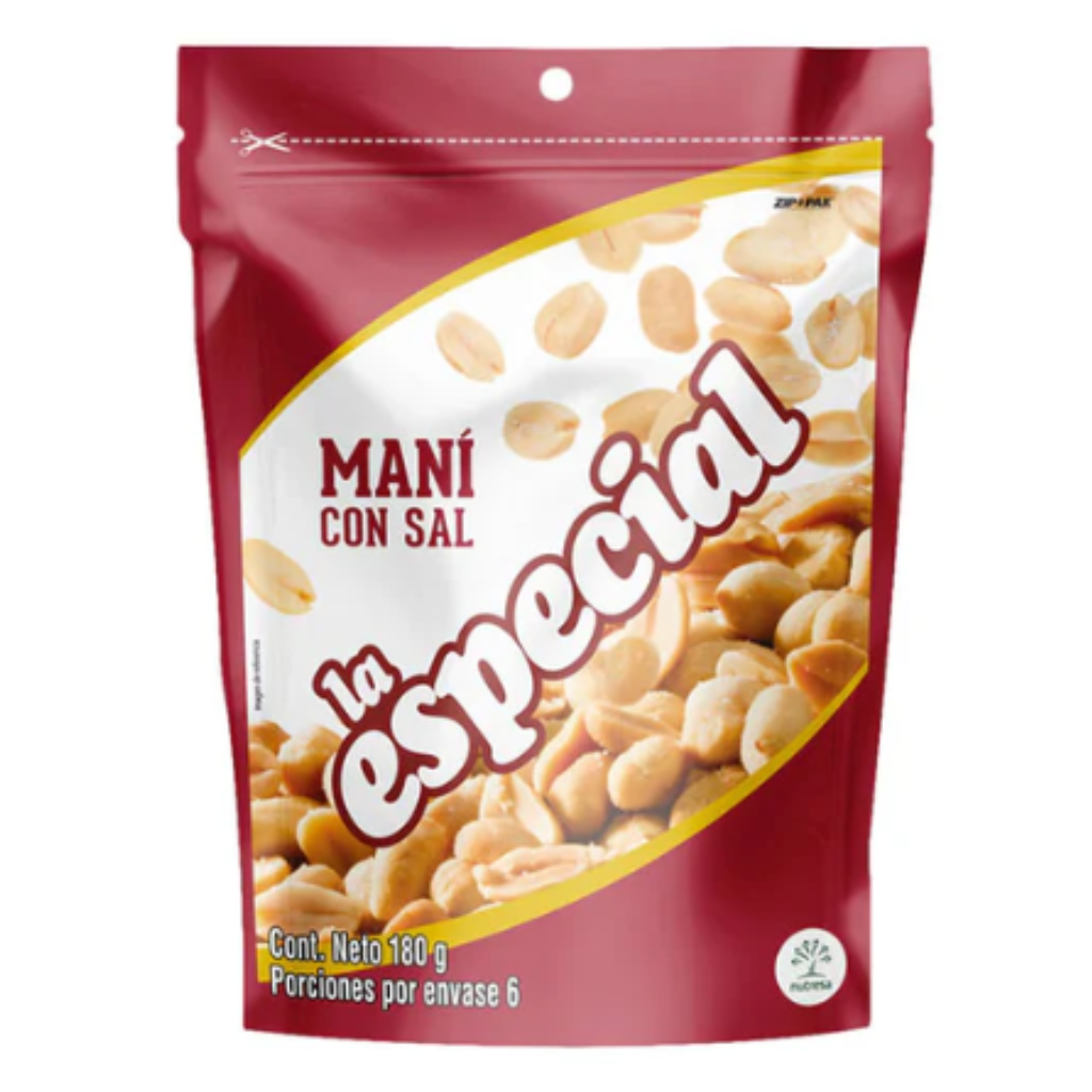 Maní Salado La Especial Doypack- 180g
