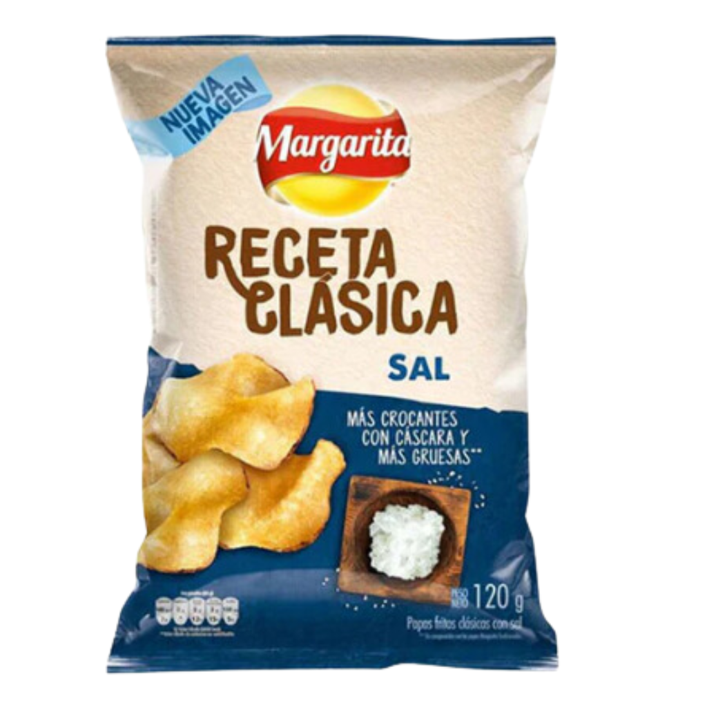 Papas Margarita Sabor Original - 105g