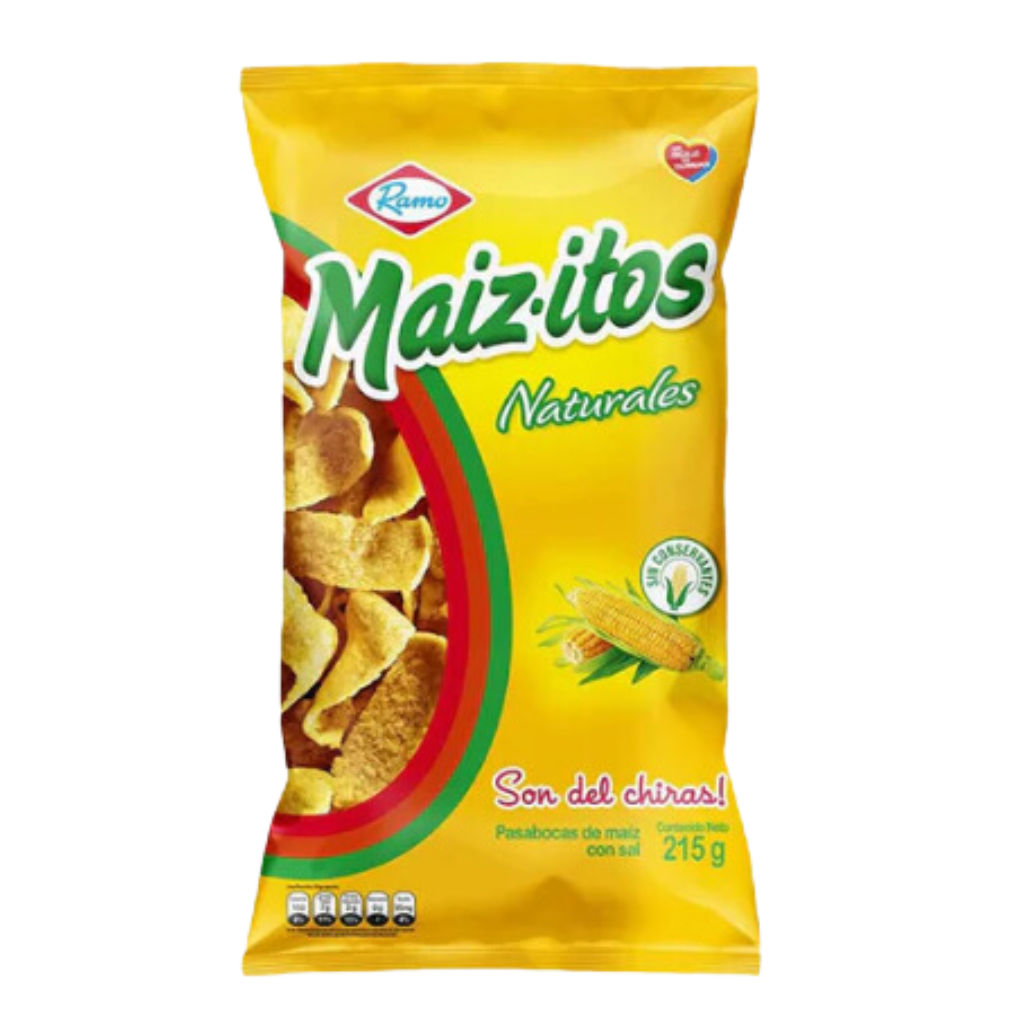 Pasabocas Maizitos Natural Ramo - 215g