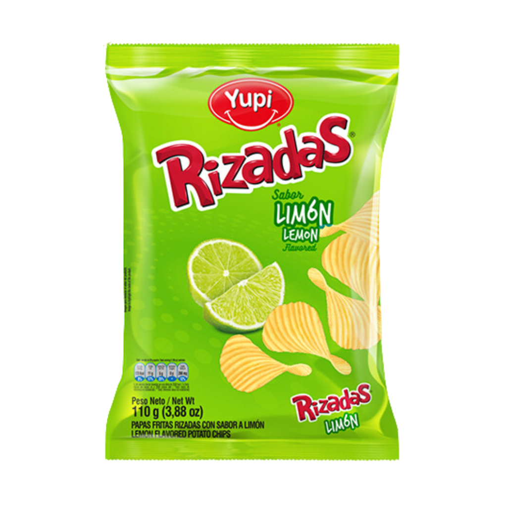 Papas Rizadas Sabor Limon Yupi - 115g