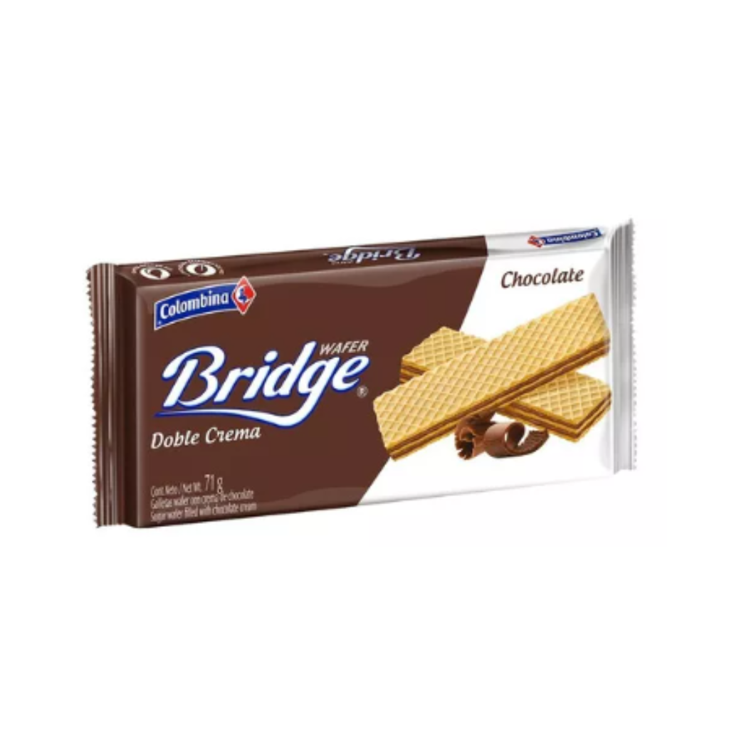 Galleta Wafer Bridge Chocolate 151 gr