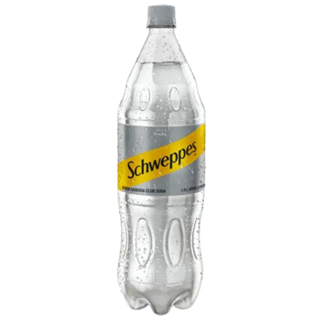 Gaseosa Schweppes Soda x 1500 ml