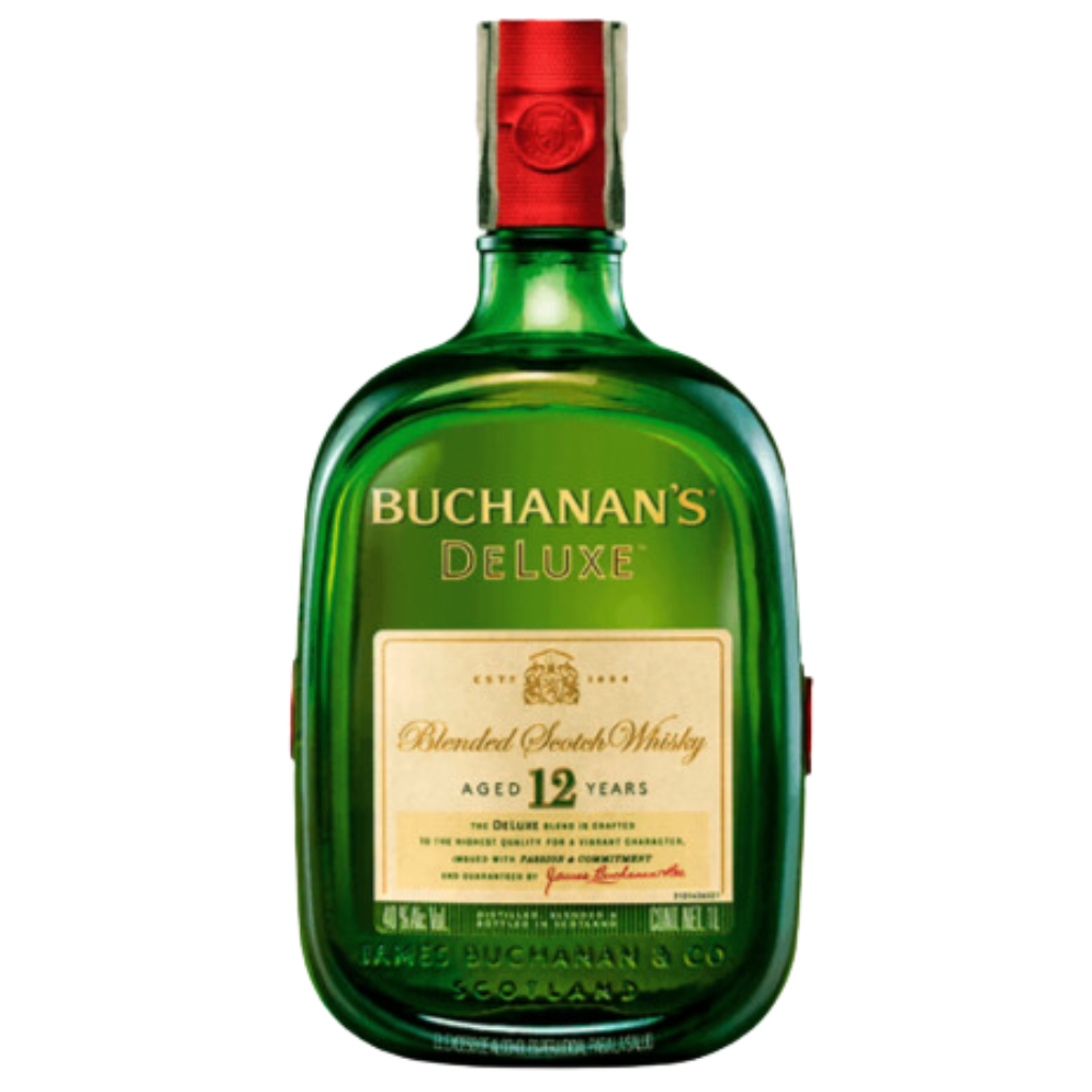 Whisky Buchanans Deluxe Blended 12 Años Escocés Litro