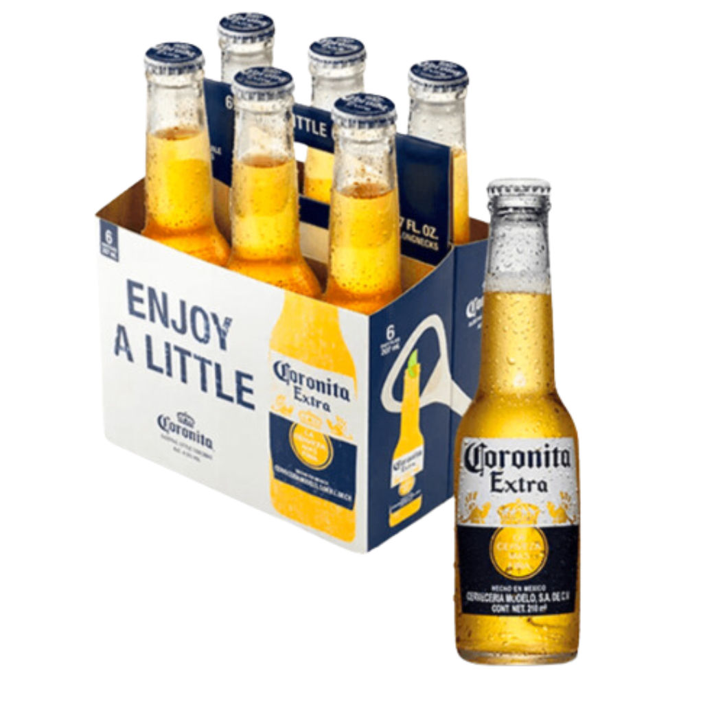 Cerveza Corona Extra X6