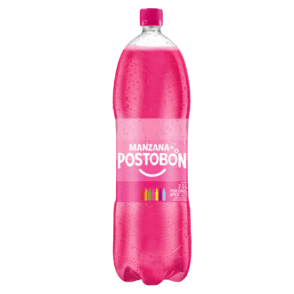 Gaseosa Manzana Postobón Grande - 2,5L