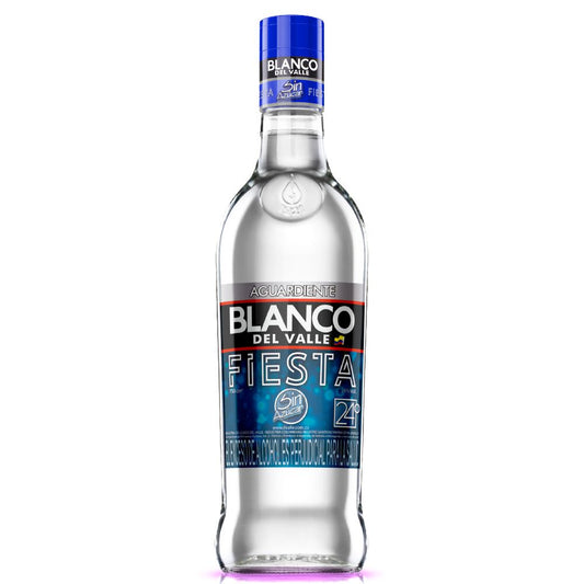 Aguardiente blanco del valle Botella