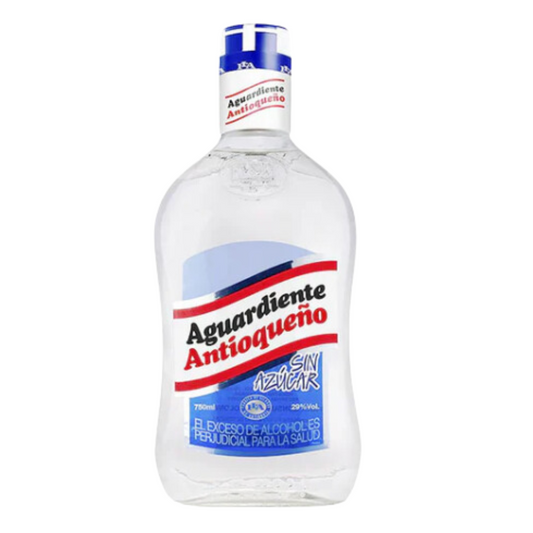 Aguardiente Antioqueño Tapa Azul Botella - 750ml
