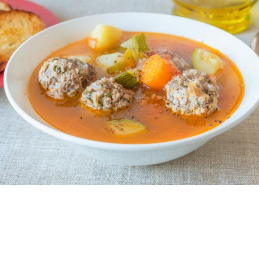 Caldo de Albondiga