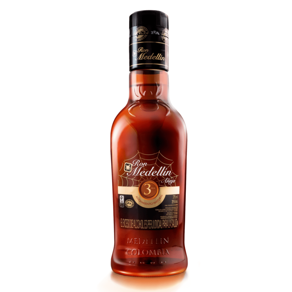 Ron Medellín 3 Años Añejo Media - 375ml