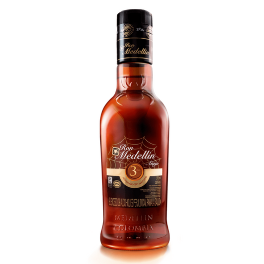 Ron Medellín 3 Años Añejo Media - 375ml