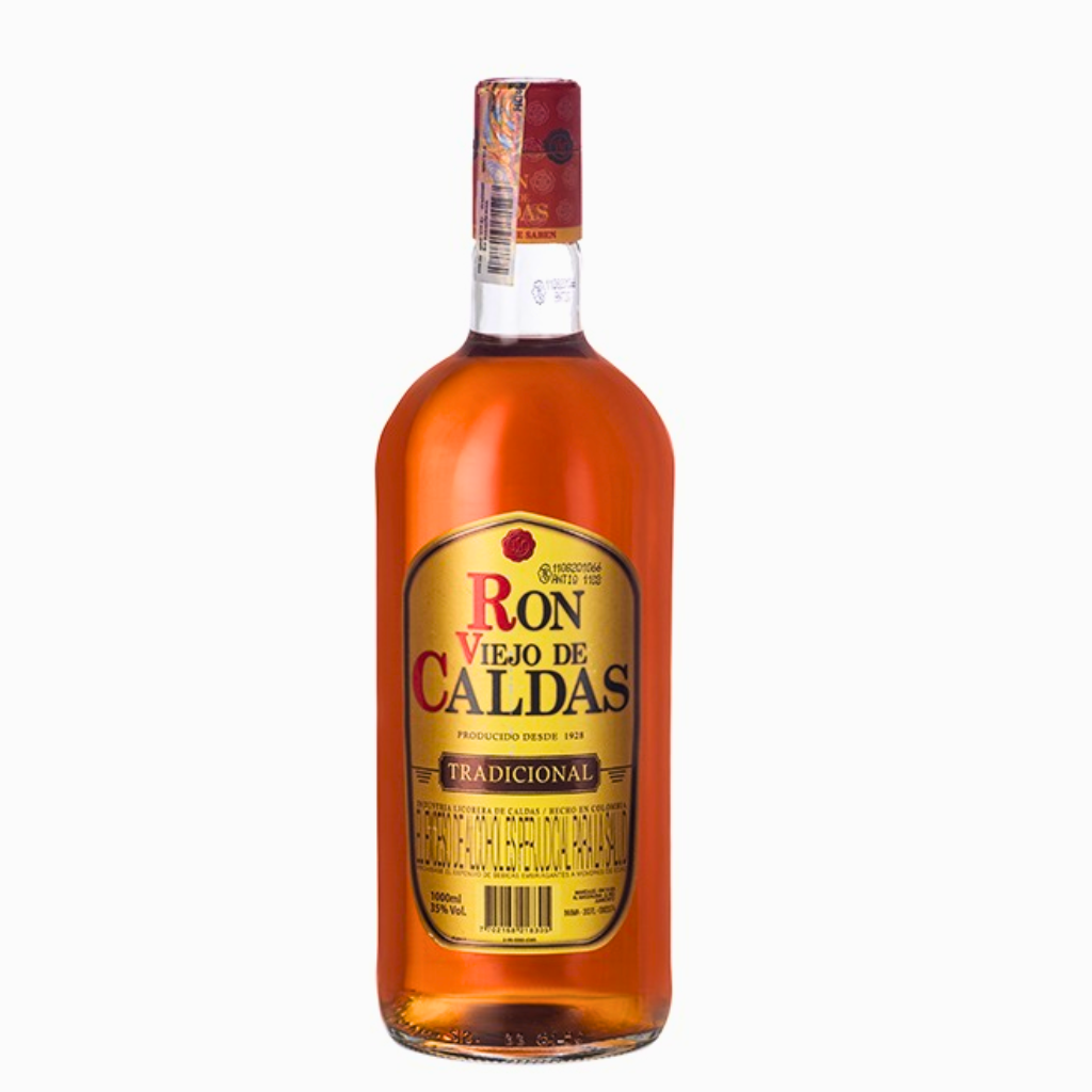 Ron Viejo de Caldas 3 Años Tradicional Litro - 1L