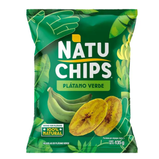 Pasabocas Platanitos Natuchips - 135g