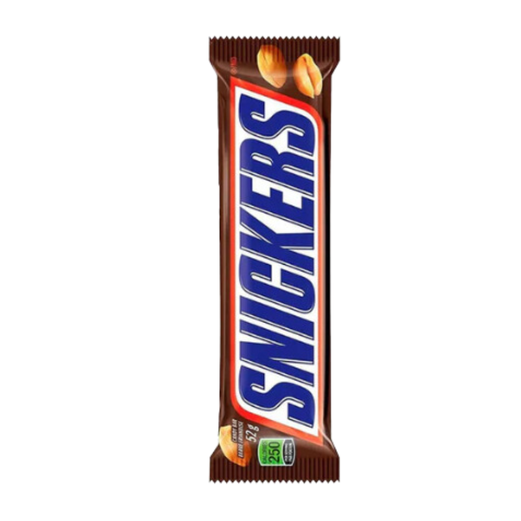Barra Chocolate Snickers - 52g