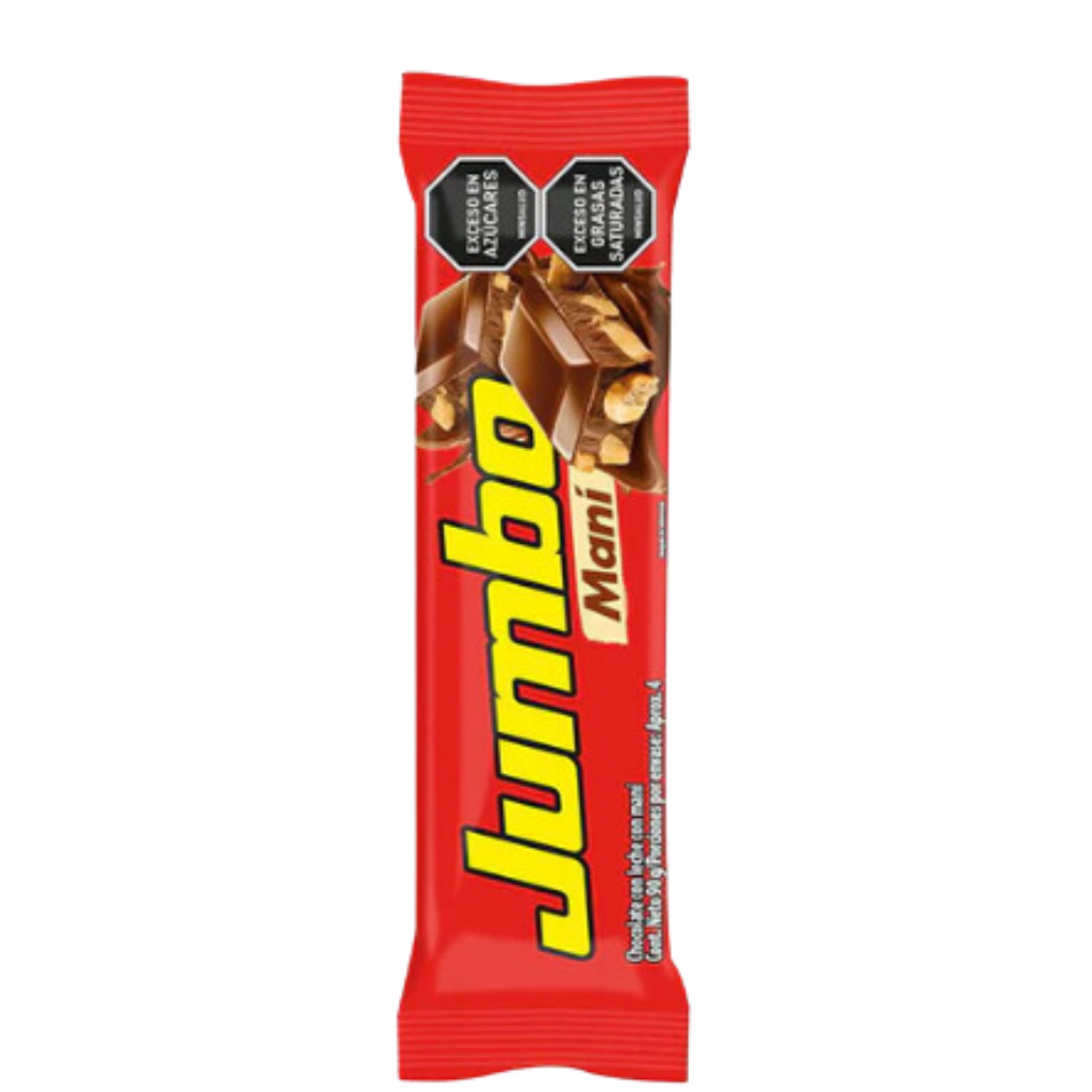 Barra Chocolatina Jumbo Maní - 90g
