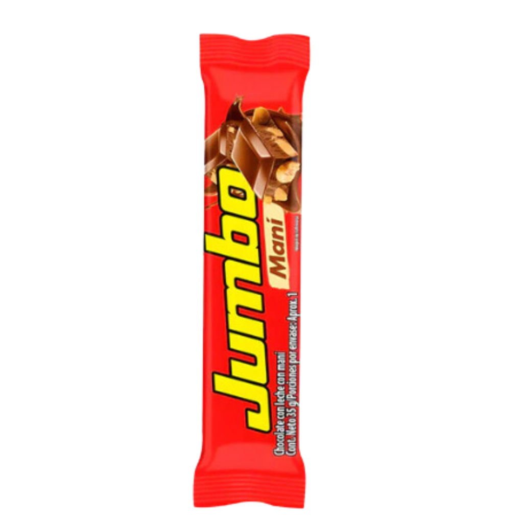 Barra Chocolatina Jumbo Maní Mediana - 35g
