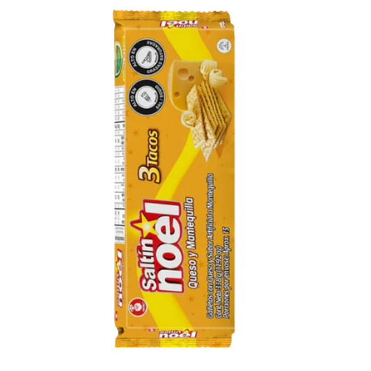 Galletas Queso Mantequilla Noel - 338g