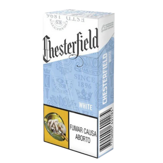 Cigarrillo Chesterfield White - Medio 10und