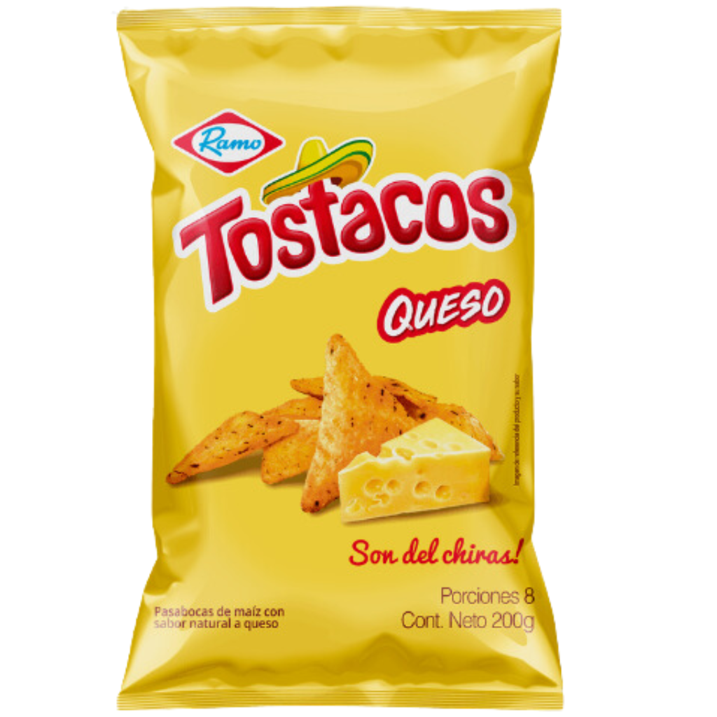 Tostacos Queso 200 gr
