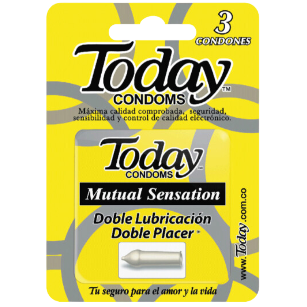 Condones Today Mutual Sensation x 3
