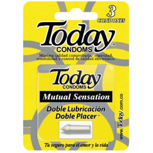 Condones Today Mutual Sensation x 3