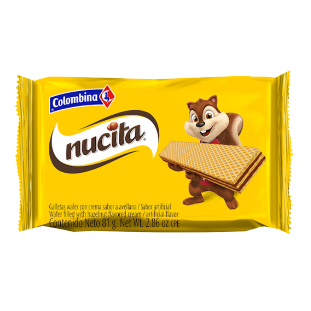 Galletas Wafer Nucita 81 gr