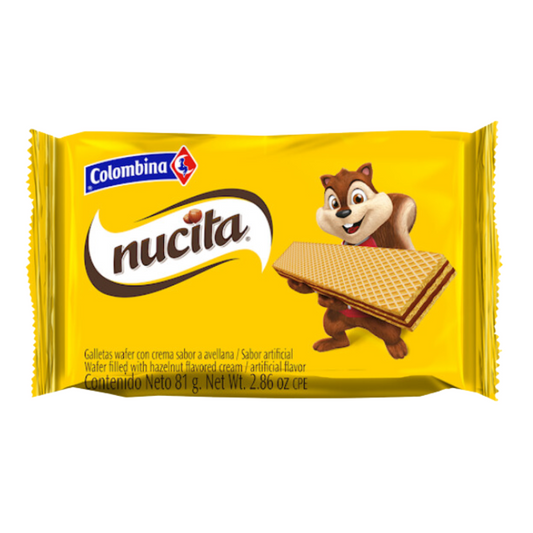 Galletas Wafer Nucita 81 gr