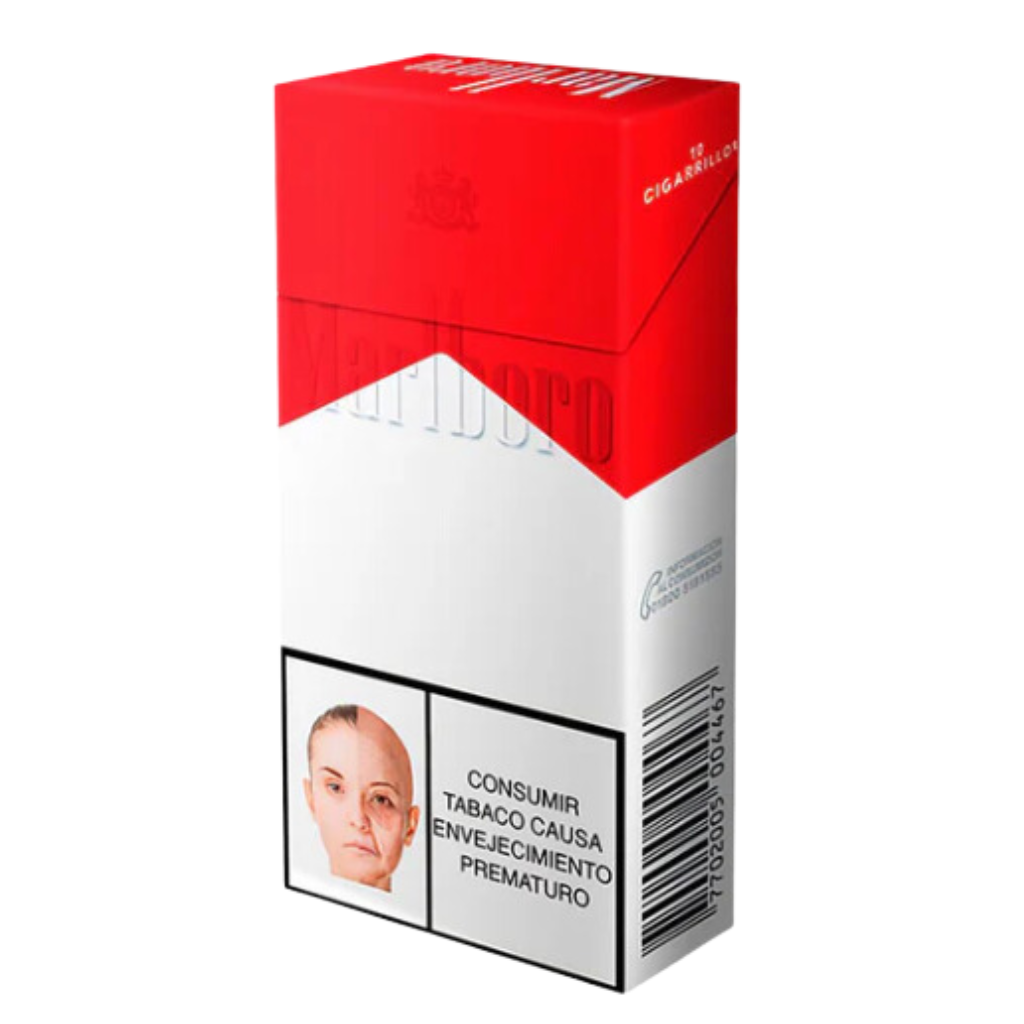 Cigarrillo Marlboro Rojo - Medio 10und