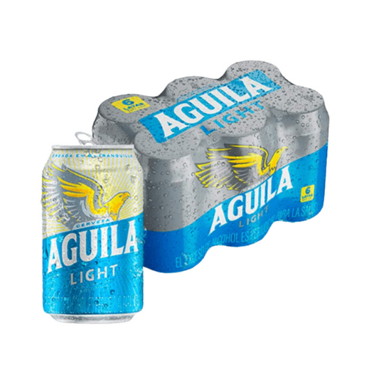 Cerveza Aguila Light Lata X6 330 ML