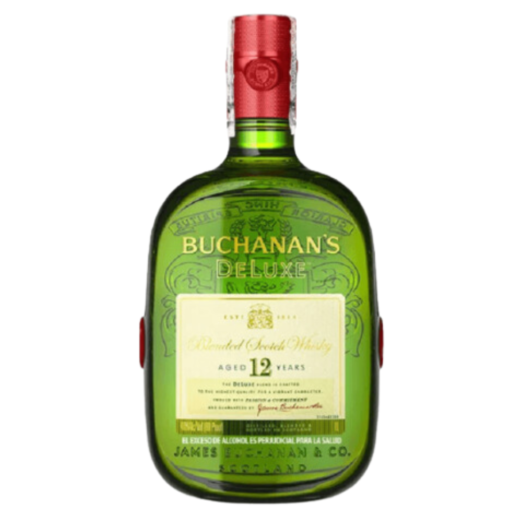Whisky Buchanans Deluxe Blended 12 Años Escocés Botella