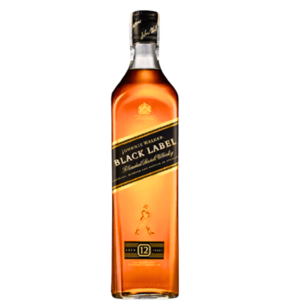 Whisky Johnnie Walker Black Label  Botella