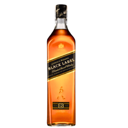 Whisky Johnnie Walker Black Label  Botella
