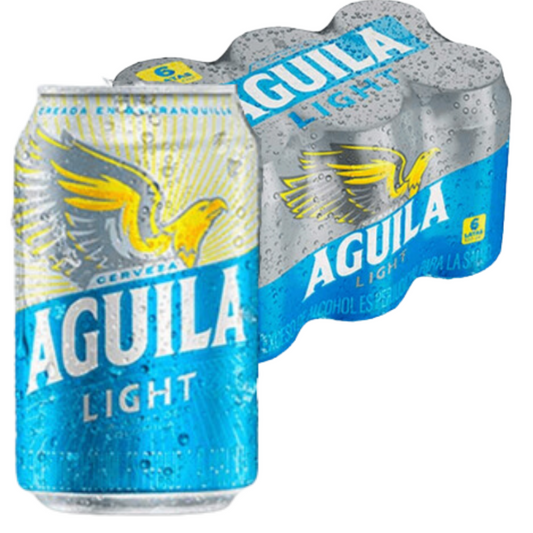Cerveza Aguila Light Laton X6 Und