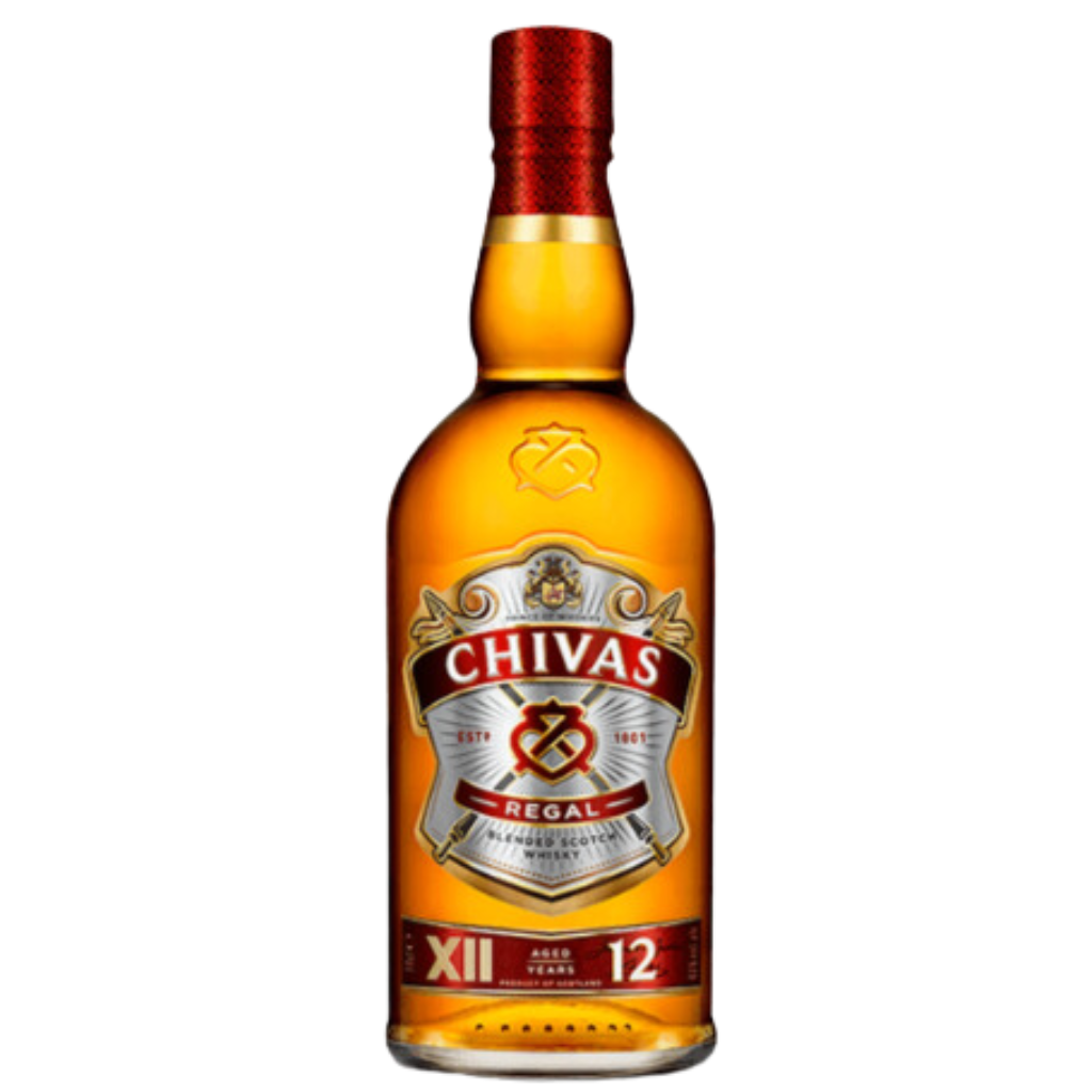 Whisky Chivas Regal 12 Años Botella