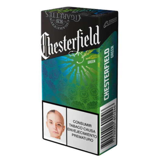 Cigarrillo Chesterfield Green - 1paq
