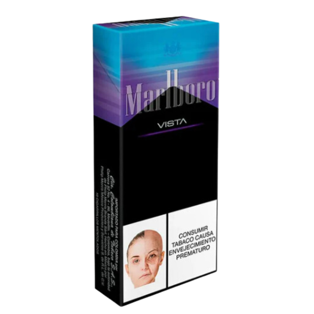 Cigarrillo Marlboro Fusion Mora Azul - Medio 10und