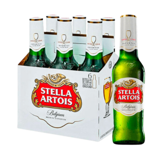 Cerveza Stella Artois X6