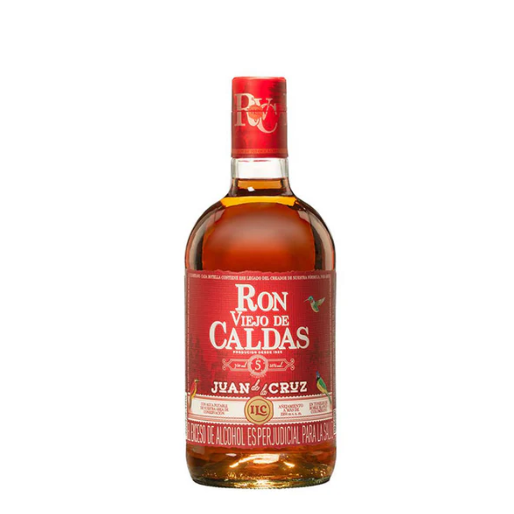 Ron Viejo de Caldas 5 Años Juan de la Cruz Botella - 750ml