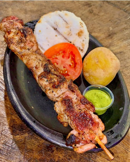 Chuzo de cerdo o pollo